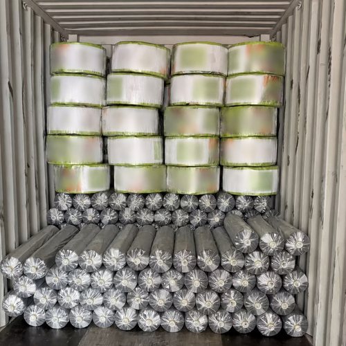 1×40HQ Expediment Mixte De Pellicule De Mulch Negre D'Argent-, Cinta De Gotejament E Sacs De Ensi...